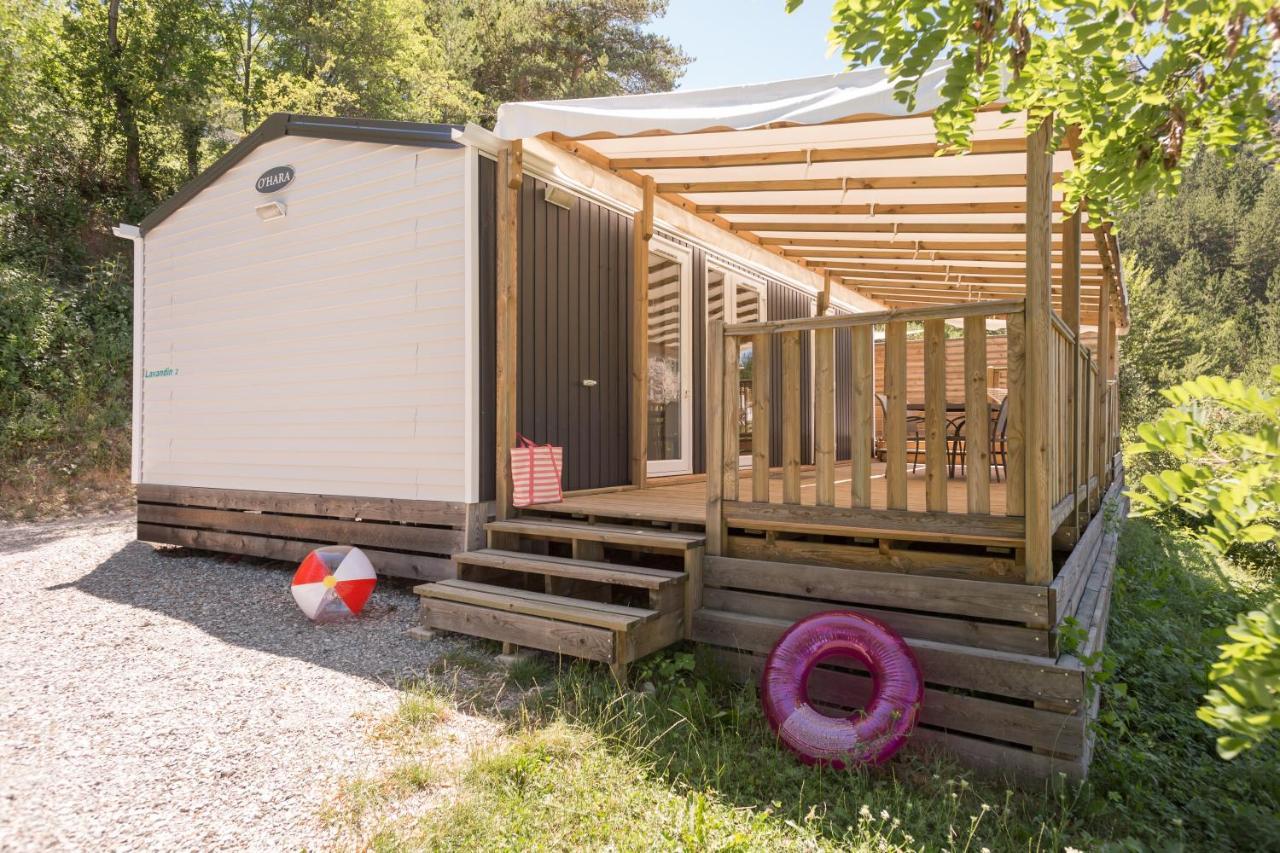 Hotel Camping les Princes d'Orange à Orpierre Extérieur photo